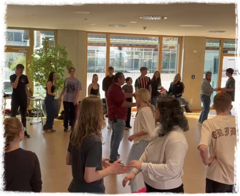 Menschen die Tanzen in Bamberg Salsa