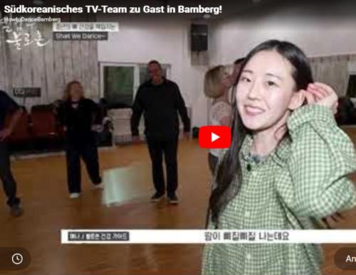Südkoreanisches Fernsehen dreht bei How to Dance
