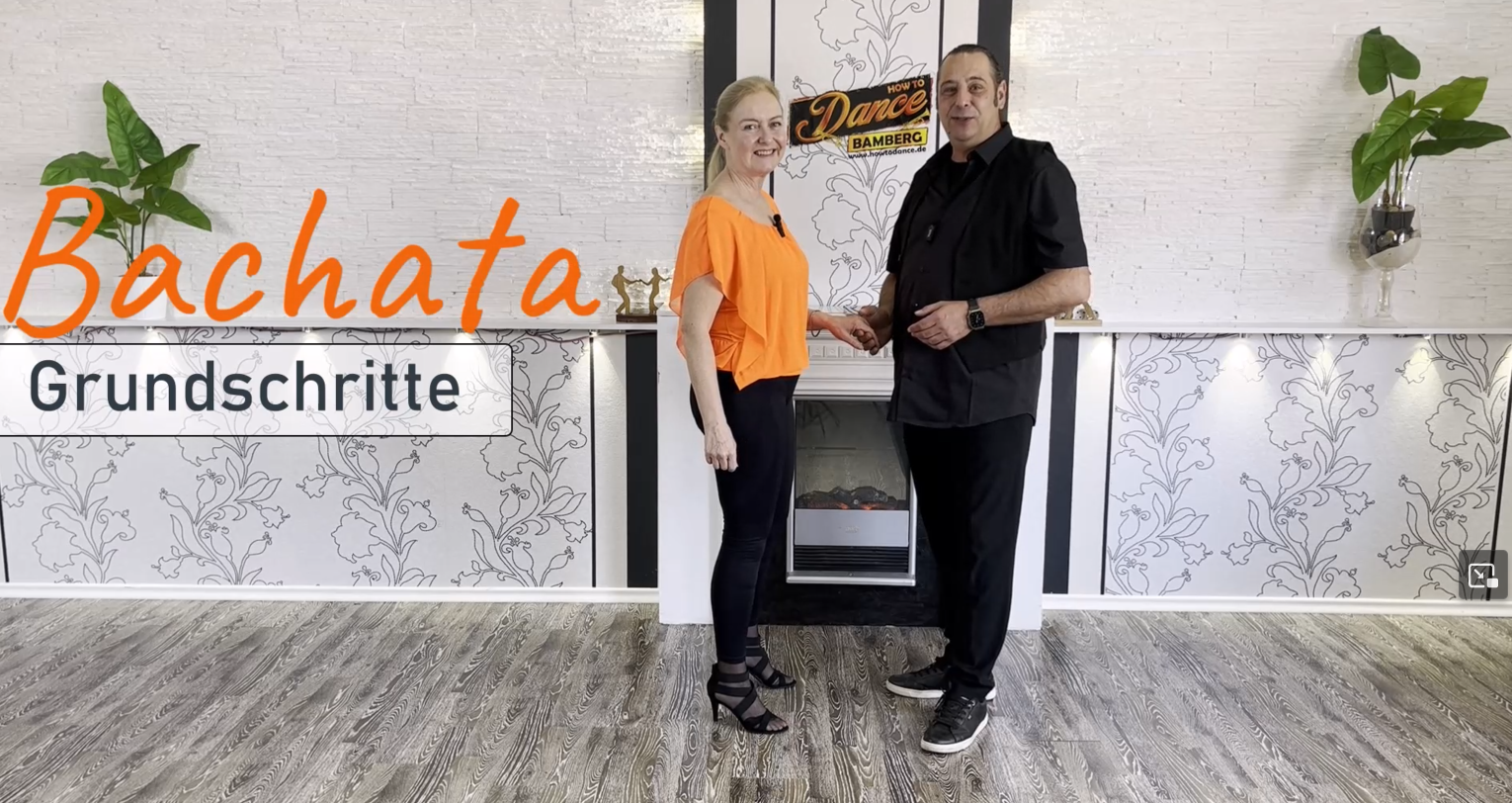 Bachata Grundschritte Demo